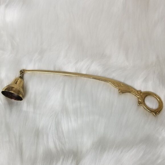 CANDLE Snuffer Brass Candle Tool to Safely Extinguish Candles - Picture 1 of 6